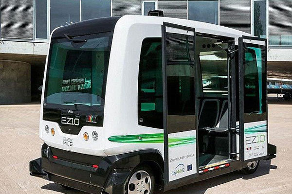 无人驾驶摆渡车在荷兰的投入使用