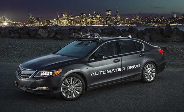 讴歌第二代自动驾驶车