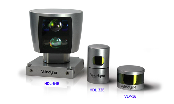 Velodyne的LiDAR激光雷达产品系列