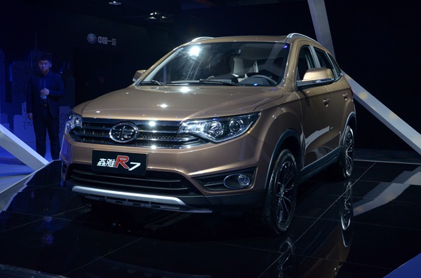 89—8.69万元 ,一汽自主suv森雅r7上市